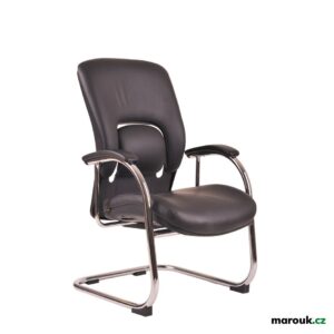 Konferenční židle Office Pro VAPOR MEETING – pravá hovězí kůže
